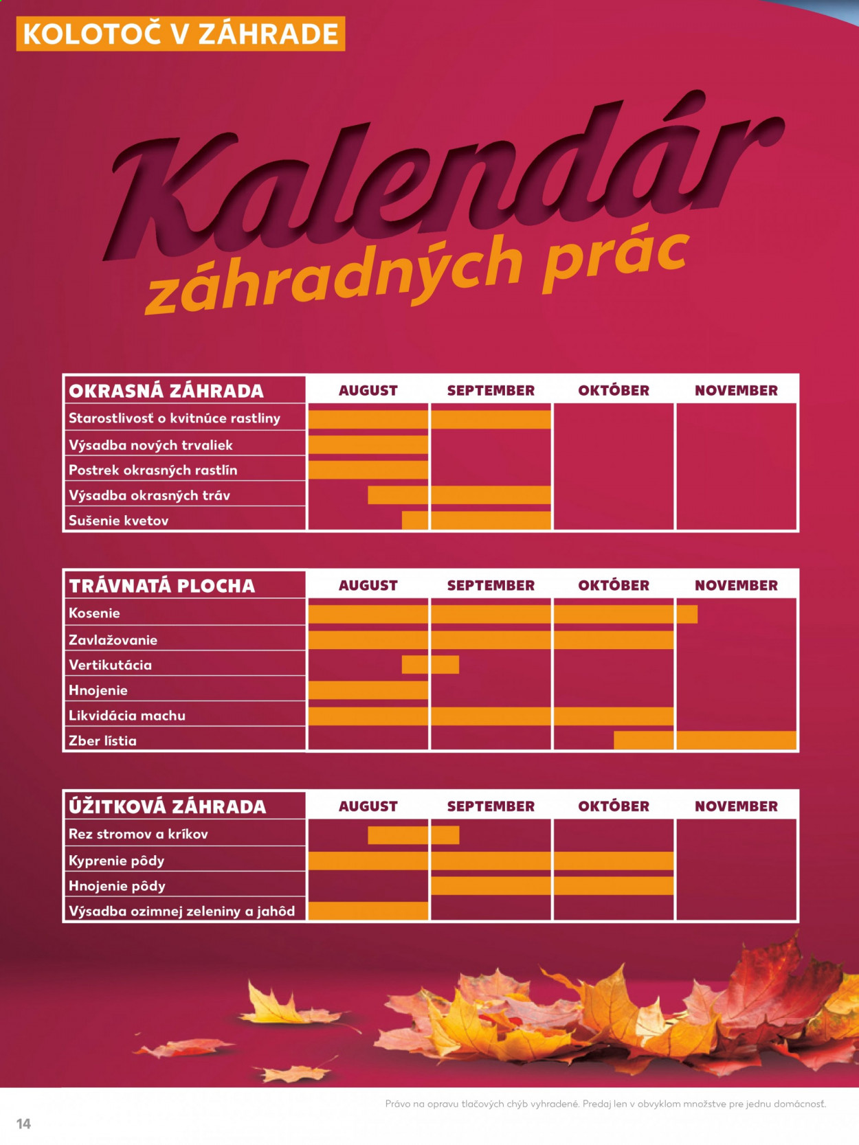 Leták Kaufland - 19.8.2021 - 14.9.2021. Strana 14