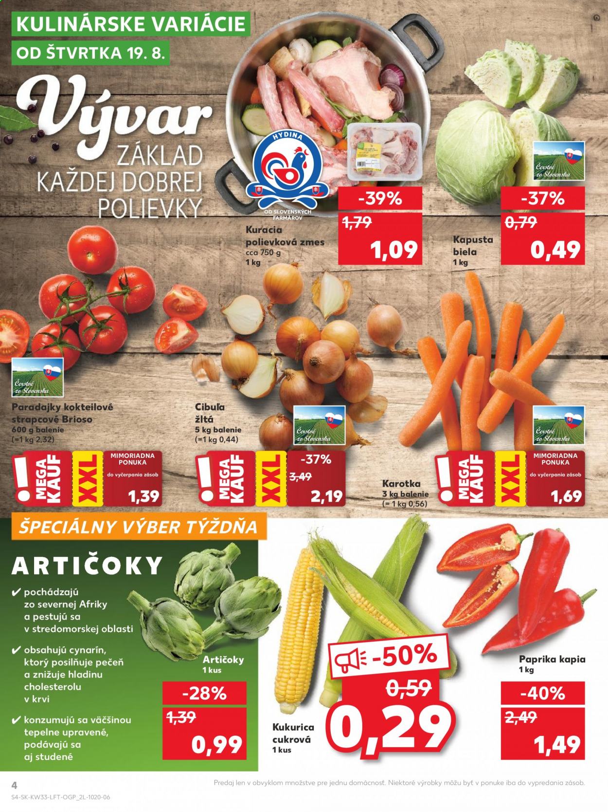 Leták Kaufland - 19.8.2021 - 25.8.2021. Strana 4
