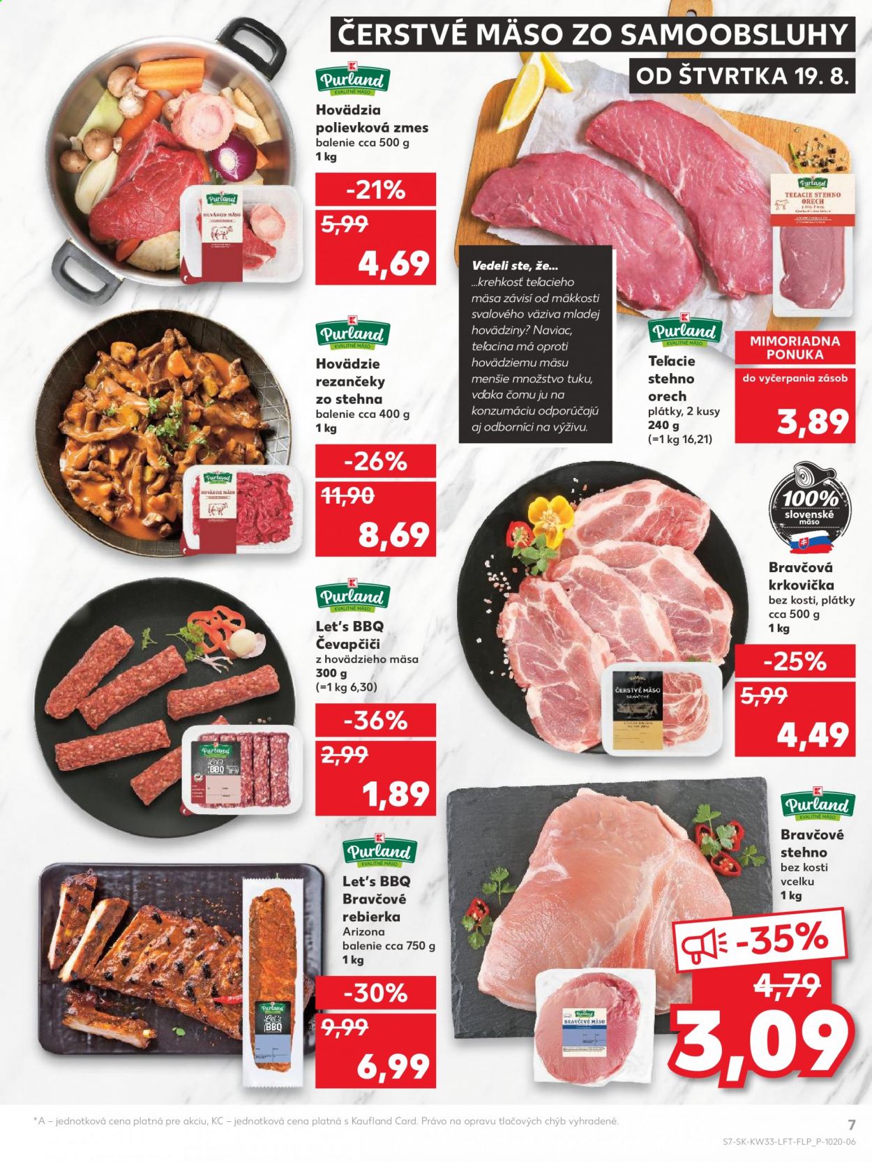 Leták Kaufland - 19.8.2021 - 25.8.2021. Strana 7