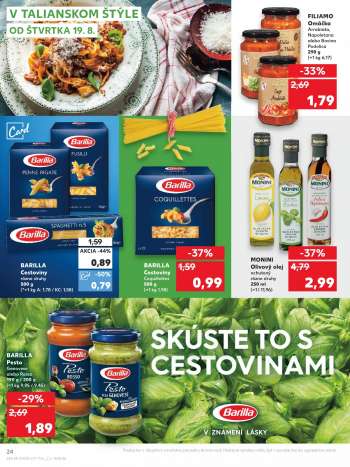 thumbnail - BARILLA Cestoviny rôzne druhy 500 g (*=1 kg A: 1,78 / KC: 1,58)