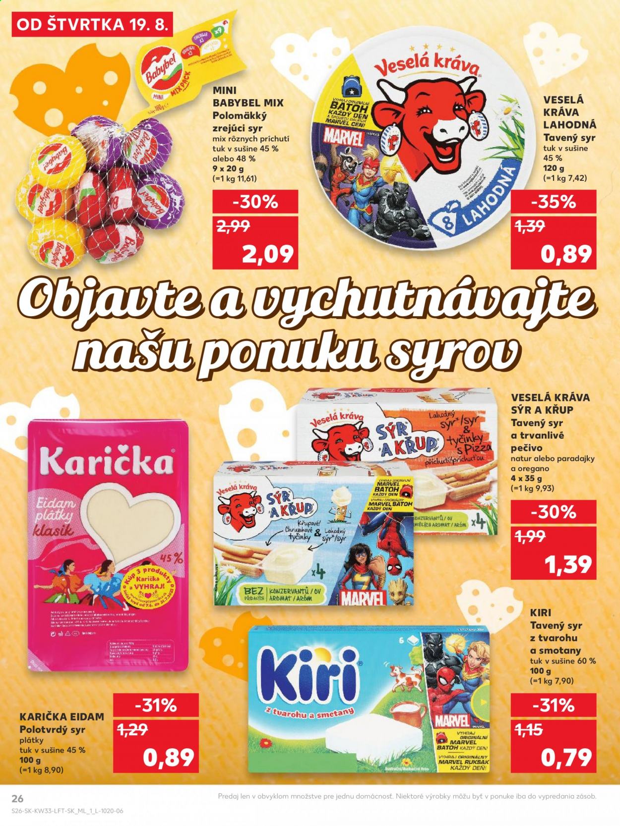 Leták Kaufland - 19.8.2021 - 25.8.2021. Strana 26