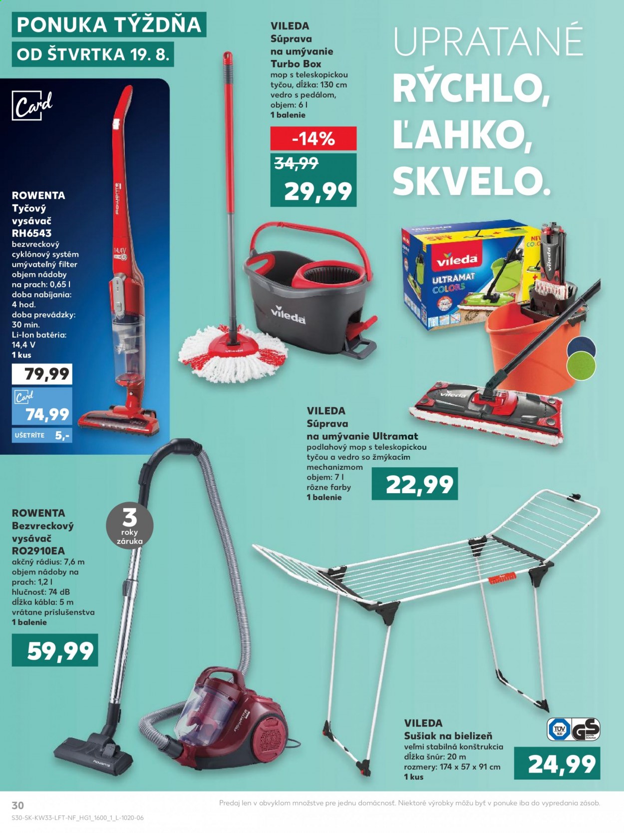 Leták Kaufland - 19.8.2021 - 25.8.2021. Strana 30