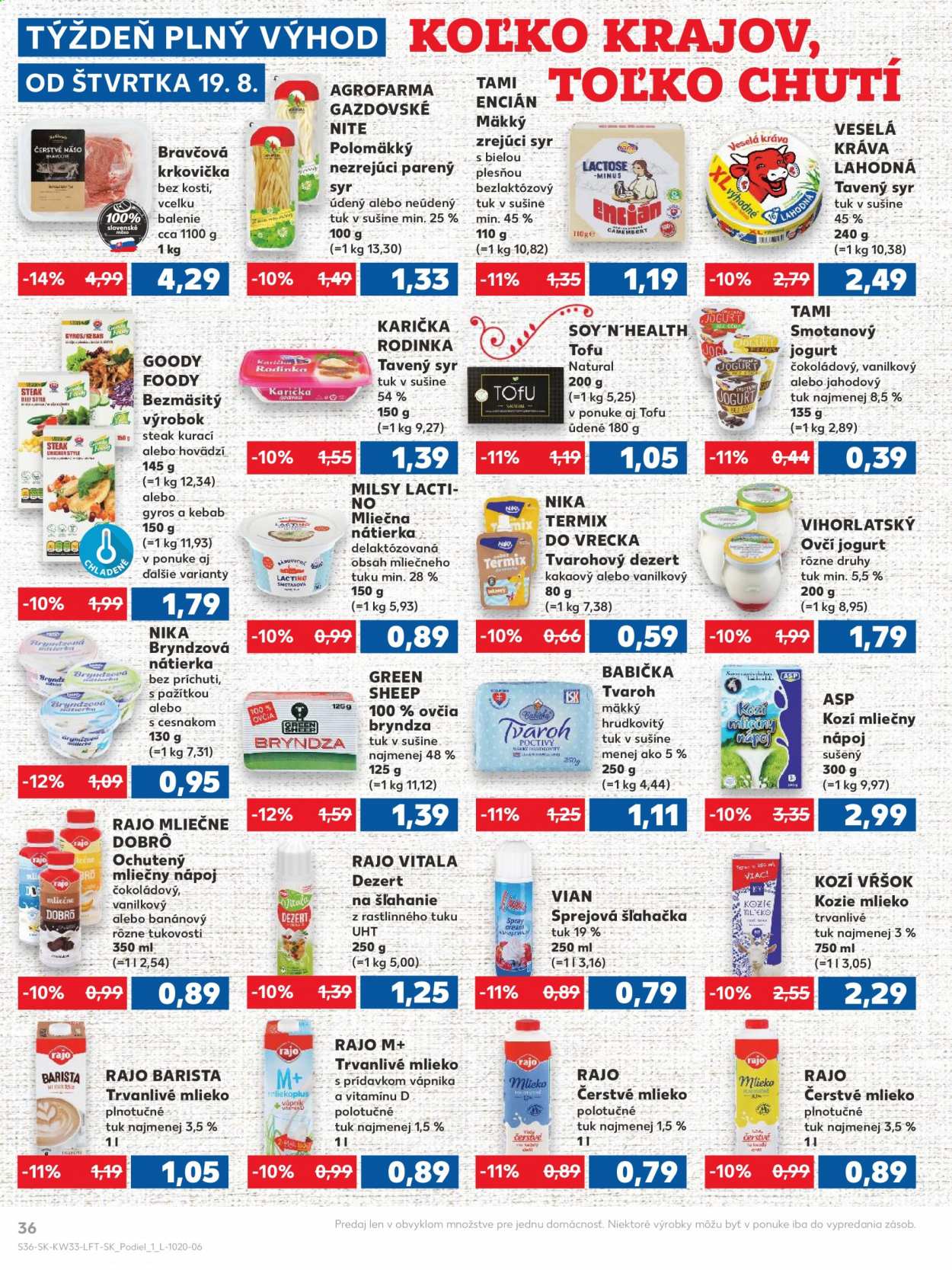 Leták Kaufland - 19.8.2021 - 25.8.2021. Strana 36