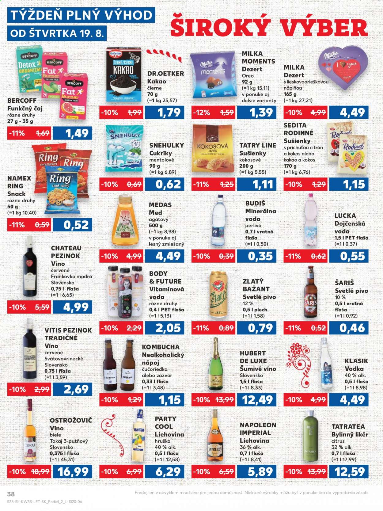 Leták Kaufland - 19.8.2021 - 25.8.2021. Strana 38
