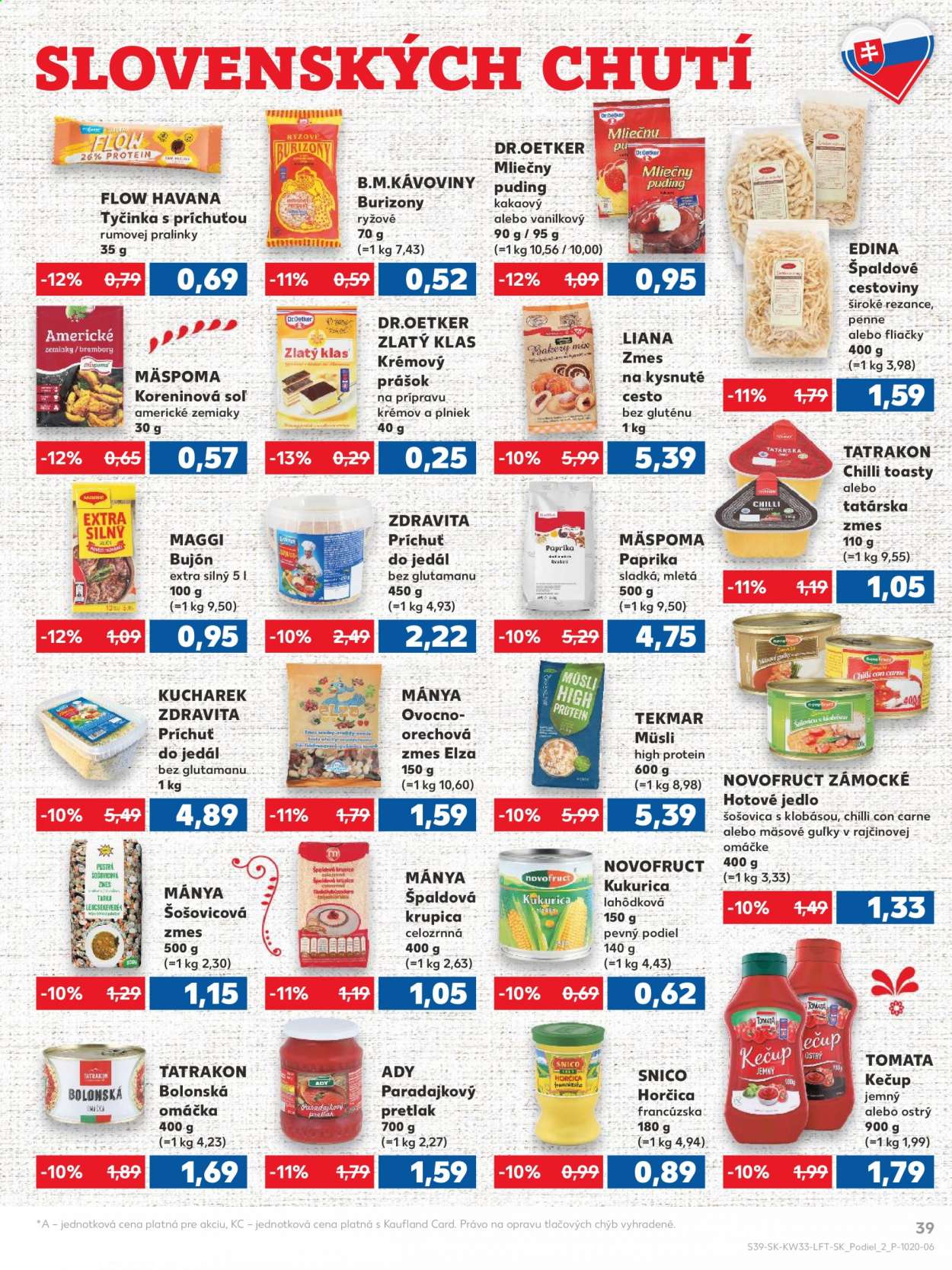 Leták Kaufland - 19.8.2021 - 25.8.2021. Strana 39
