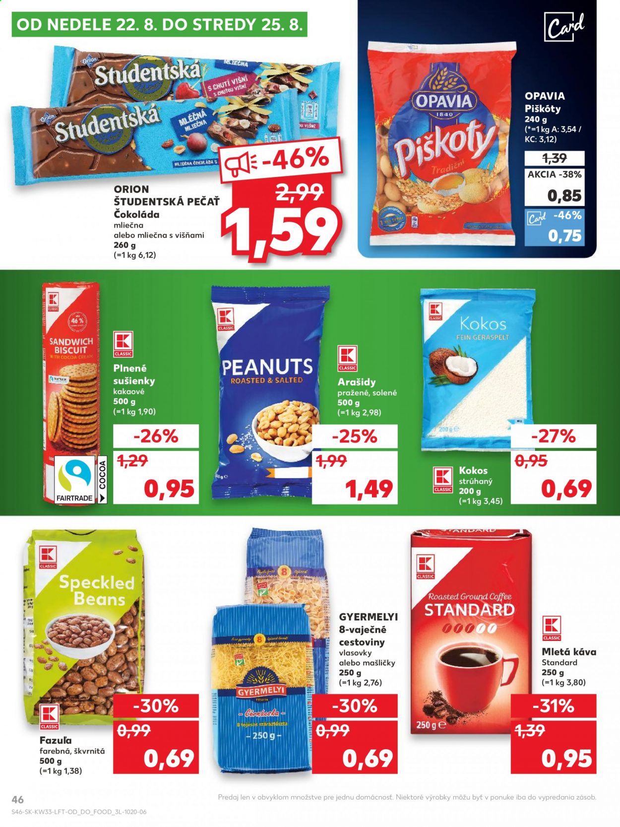 Leták Kaufland - 19.8.2021 - 25.8.2021. Strana 46