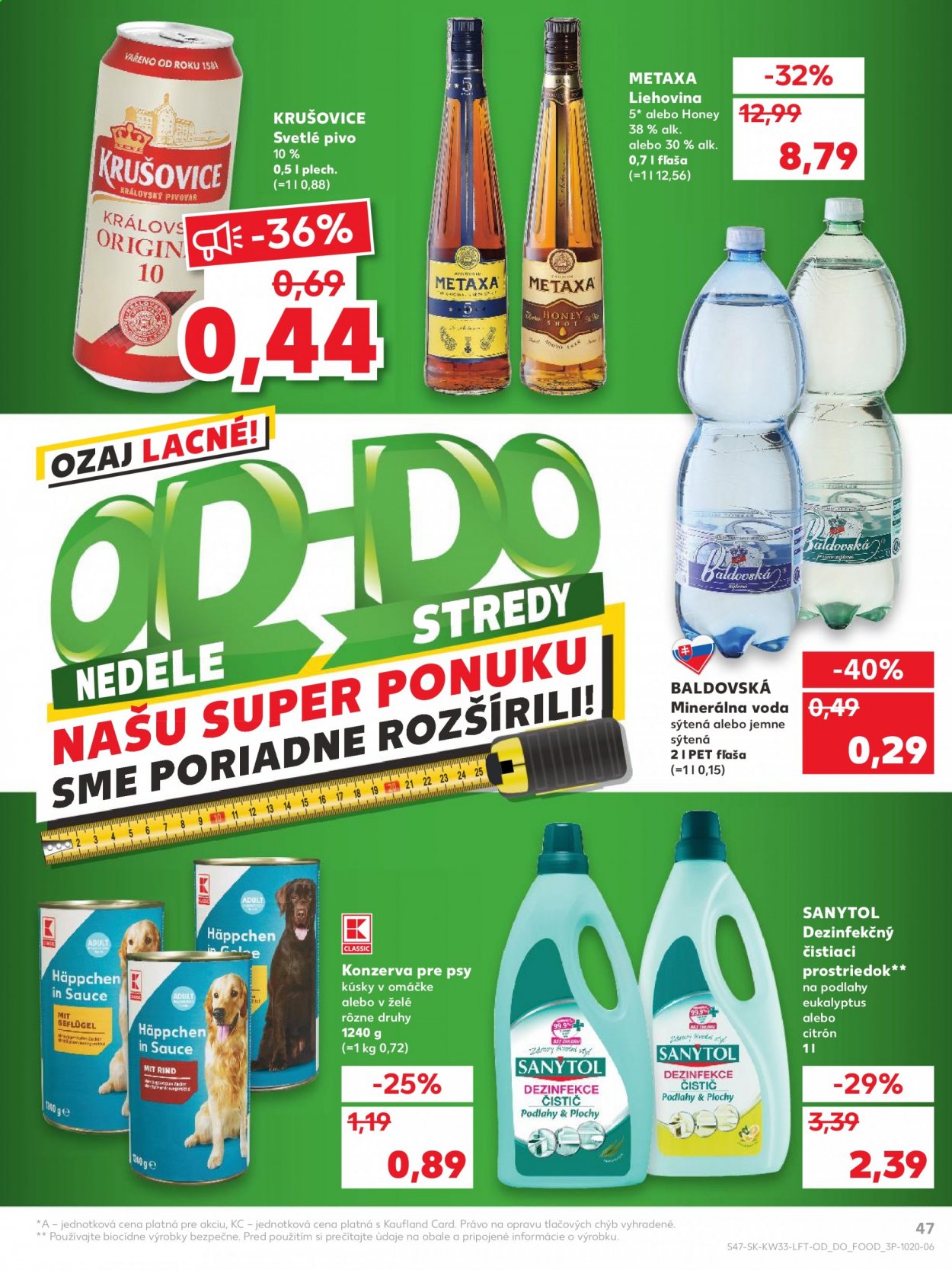 Leták Kaufland - 19.8.2021 - 25.8.2021. Strana 47