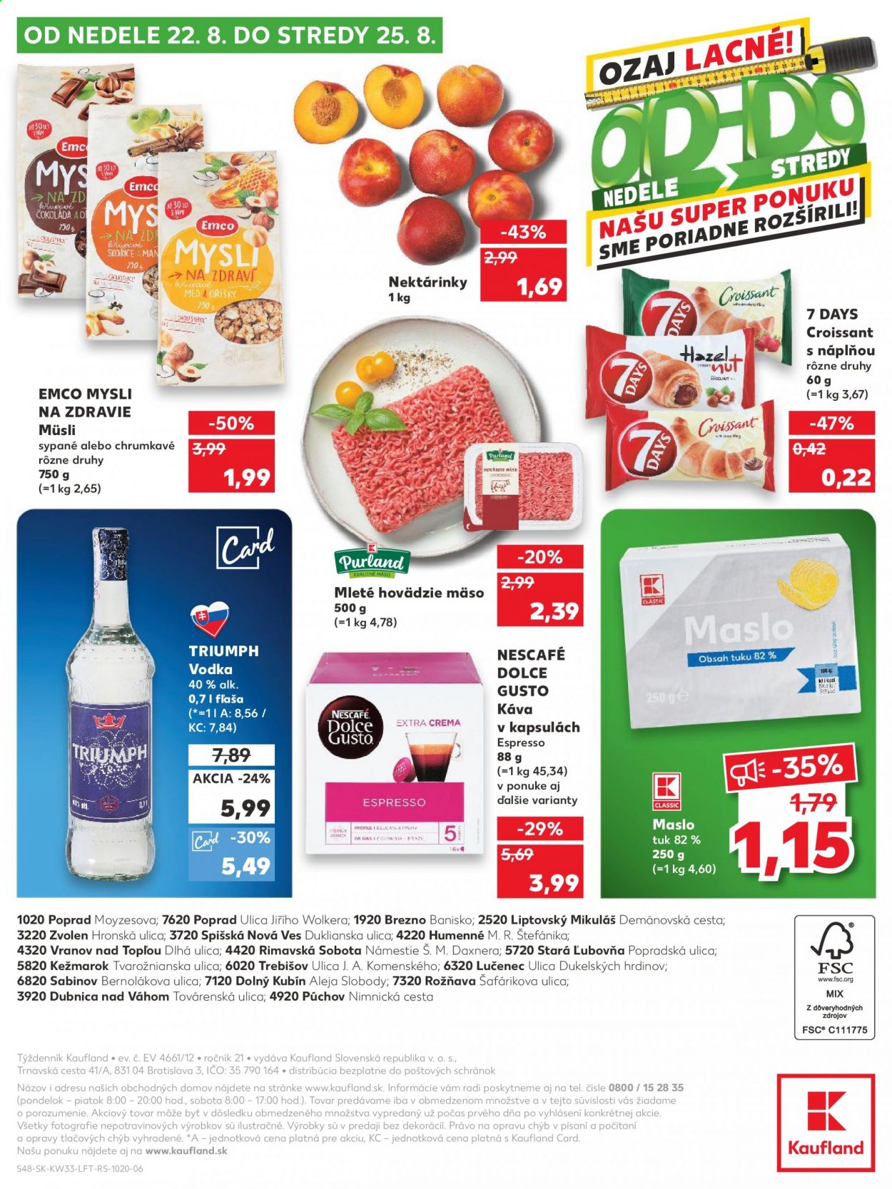 Leták Kaufland - 19.8.2021 - 25.8.2021. Strana 48