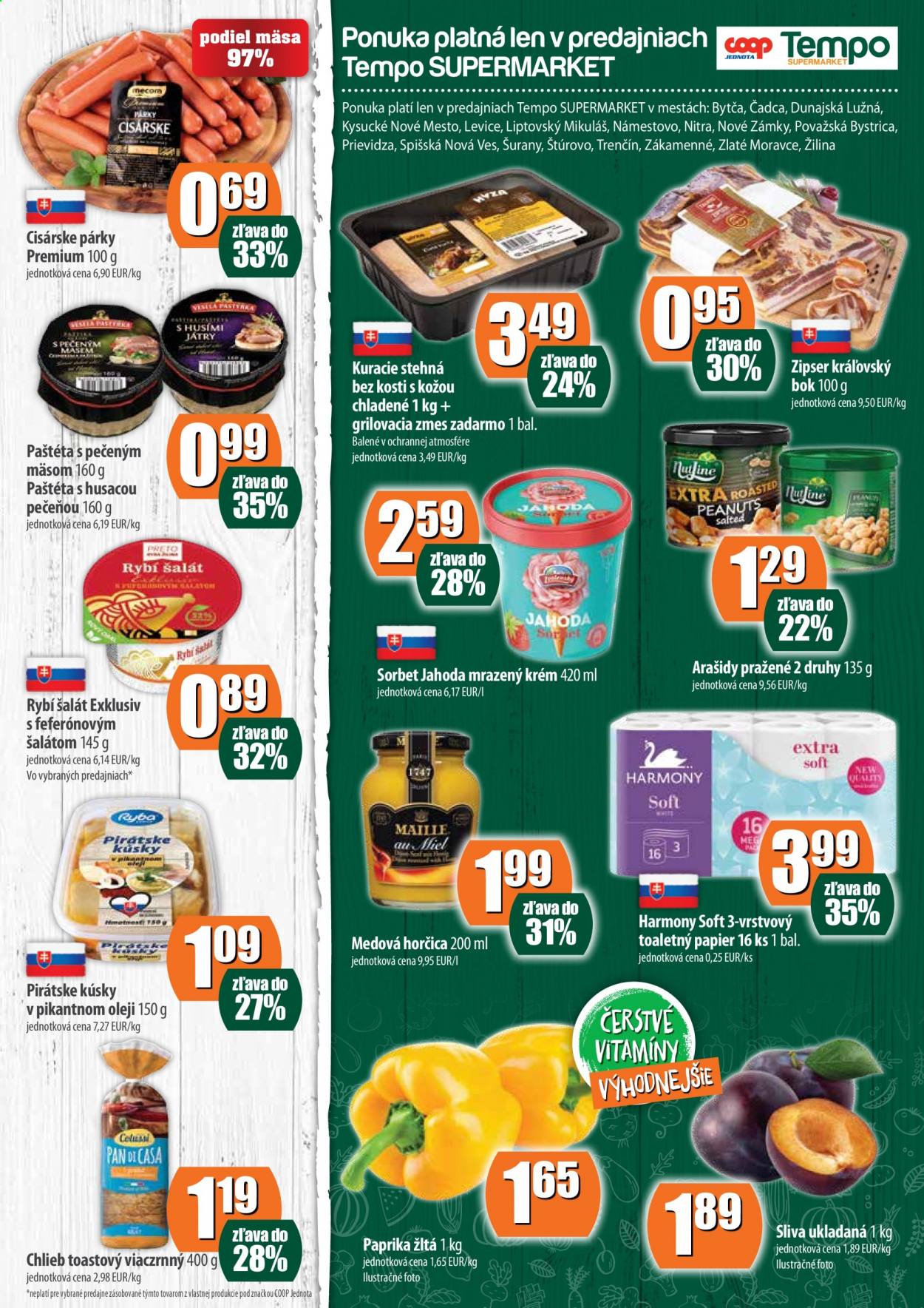Leták COOP Jednota - 19.8.2021 - 25.8.2021. Strana 3