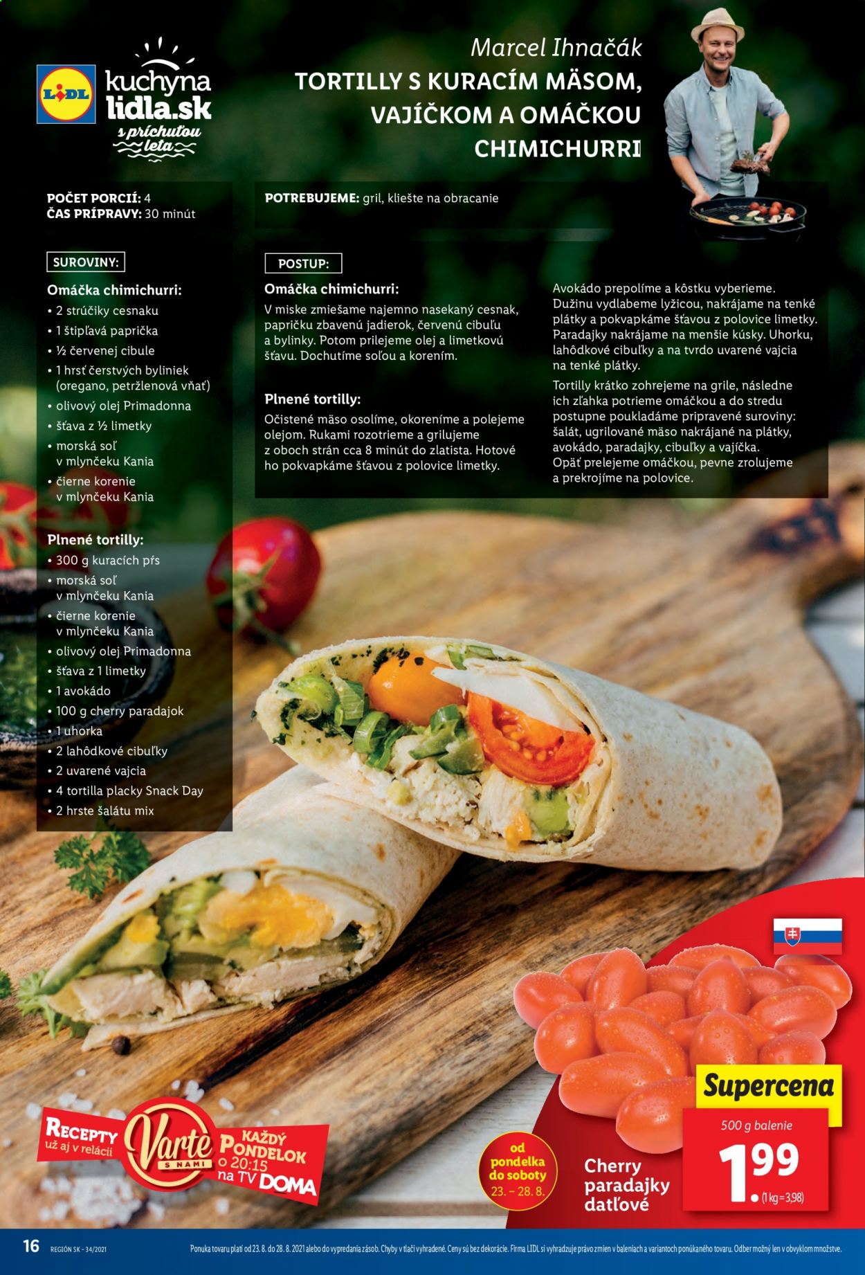 Leták Lidl - 23.8.2021 - 28.8.2021. Strana 16
