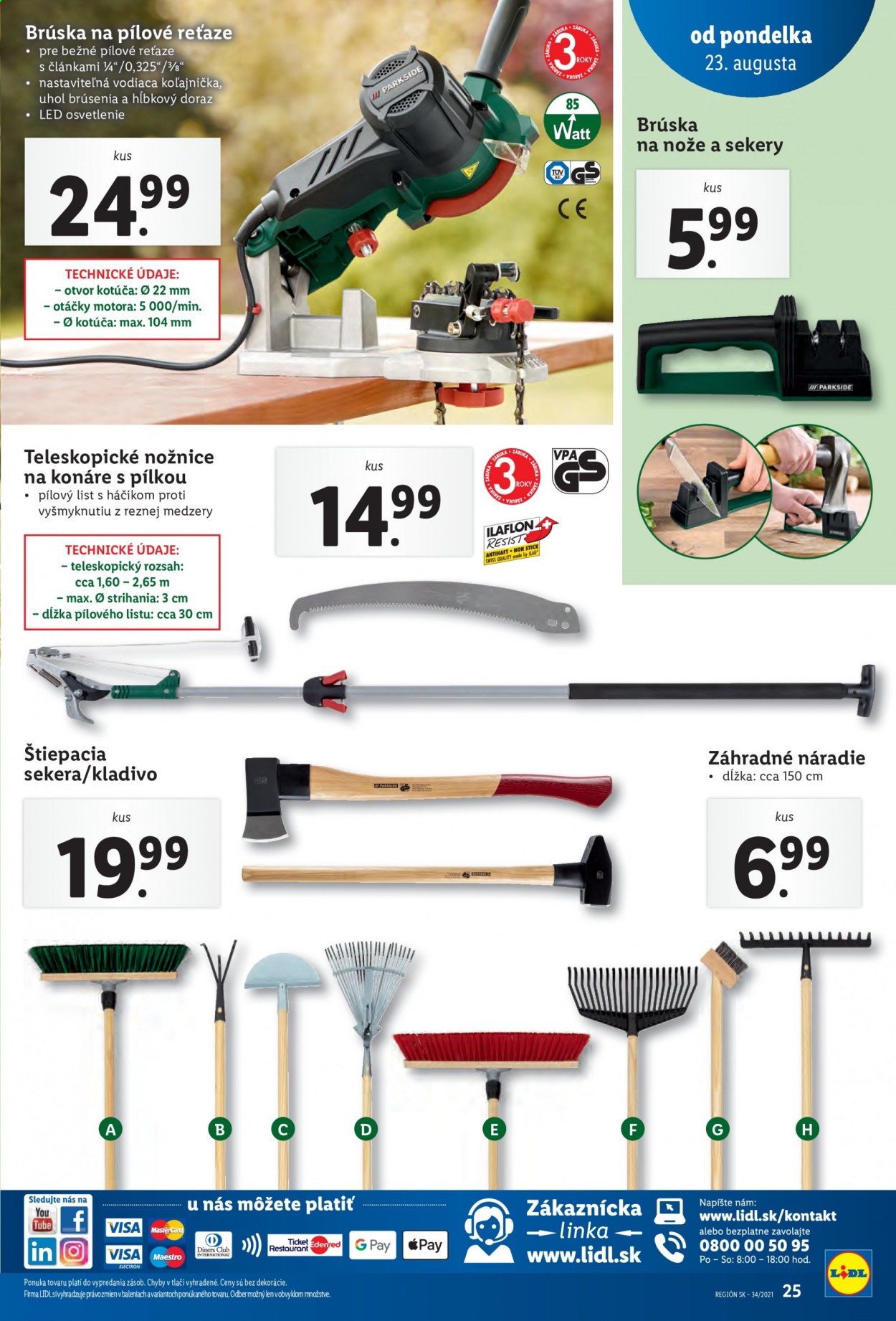 Leták Lidl - 23.8.2021 - 28.8.2021. Strana 26