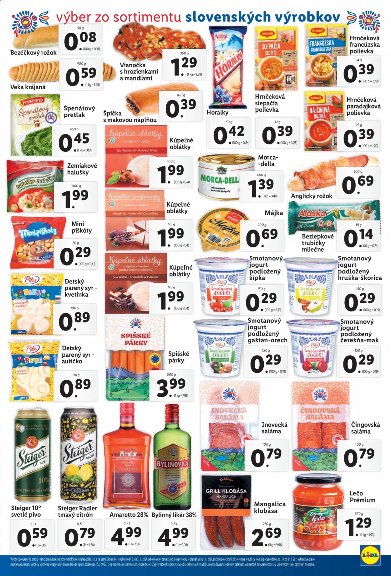 Leták Lidl - 23.8.2021 - 28.8.2021. Strana 39