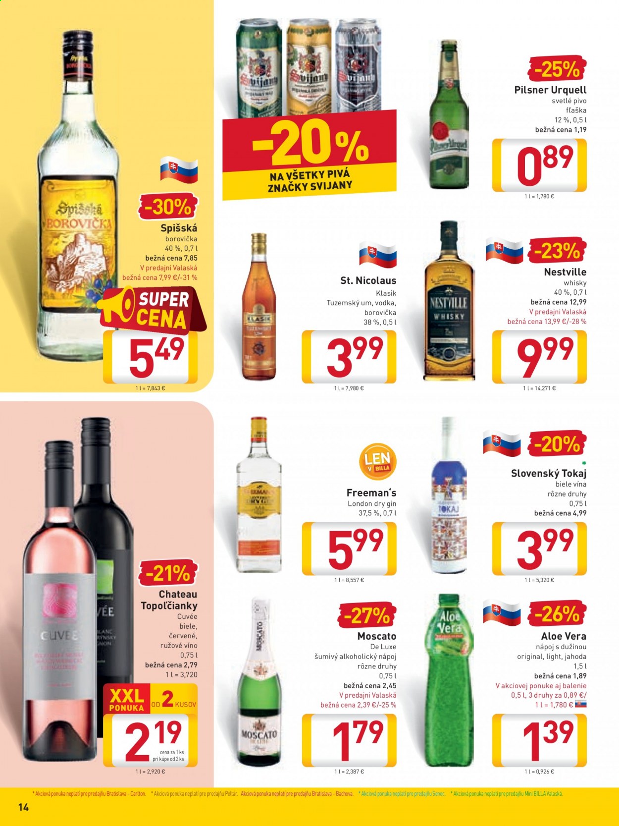 Leták Billa - 25.8.2021 - 31.8.2021. Strana 14