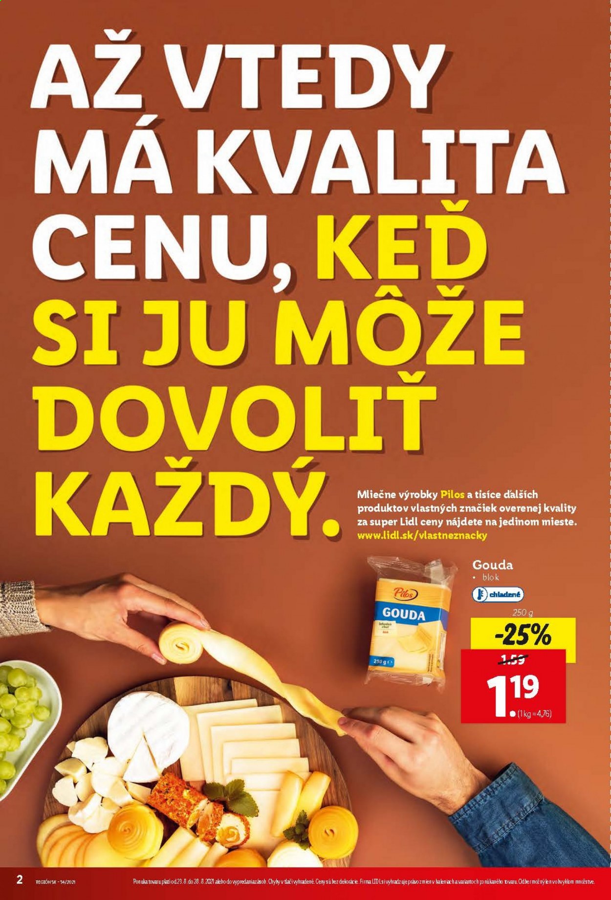 Leták Lidl - 26.8.2021 - 28.8.2021. Strana 2
