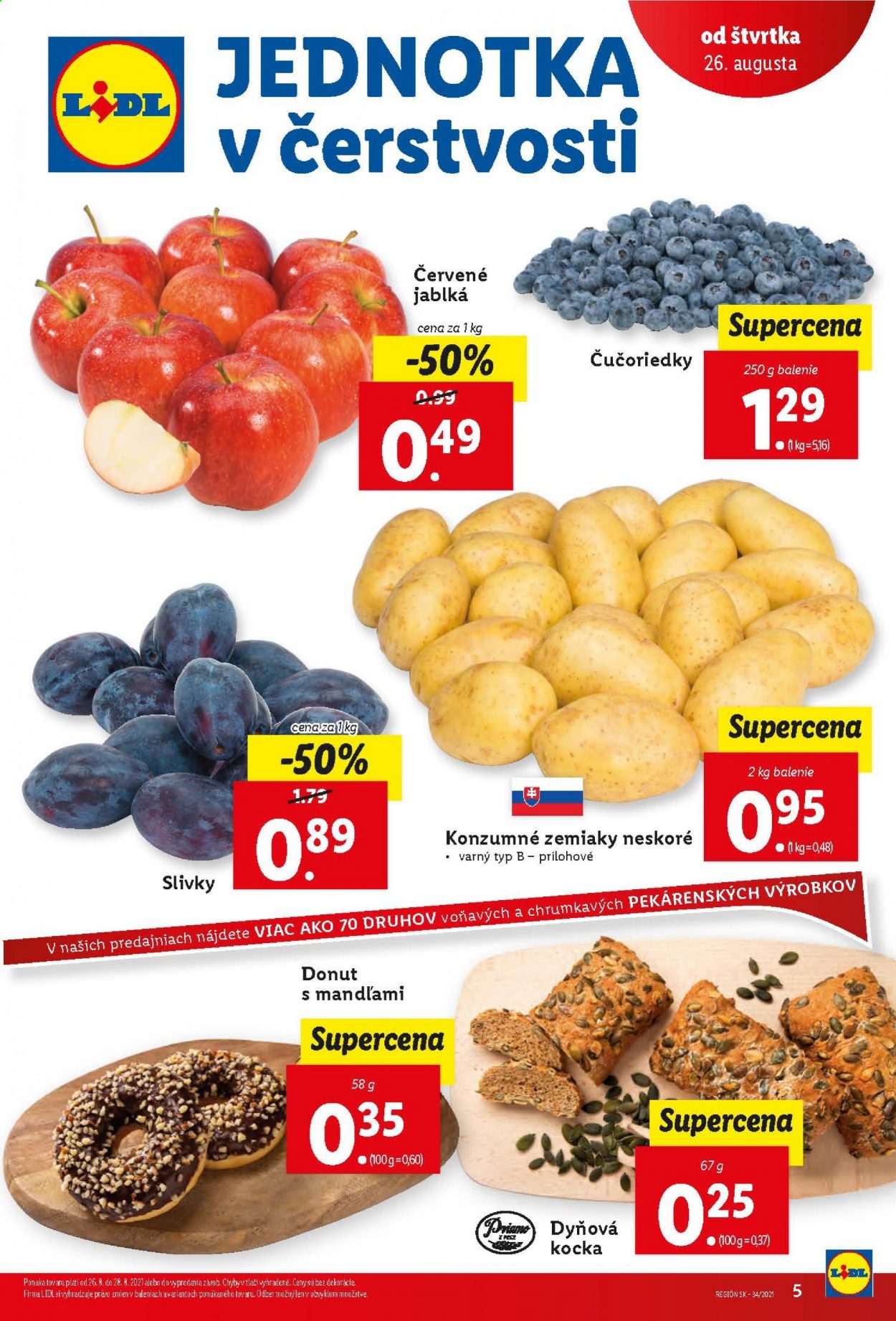 Leták Lidl - 26.8.2021 - 28.8.2021. Strana 5