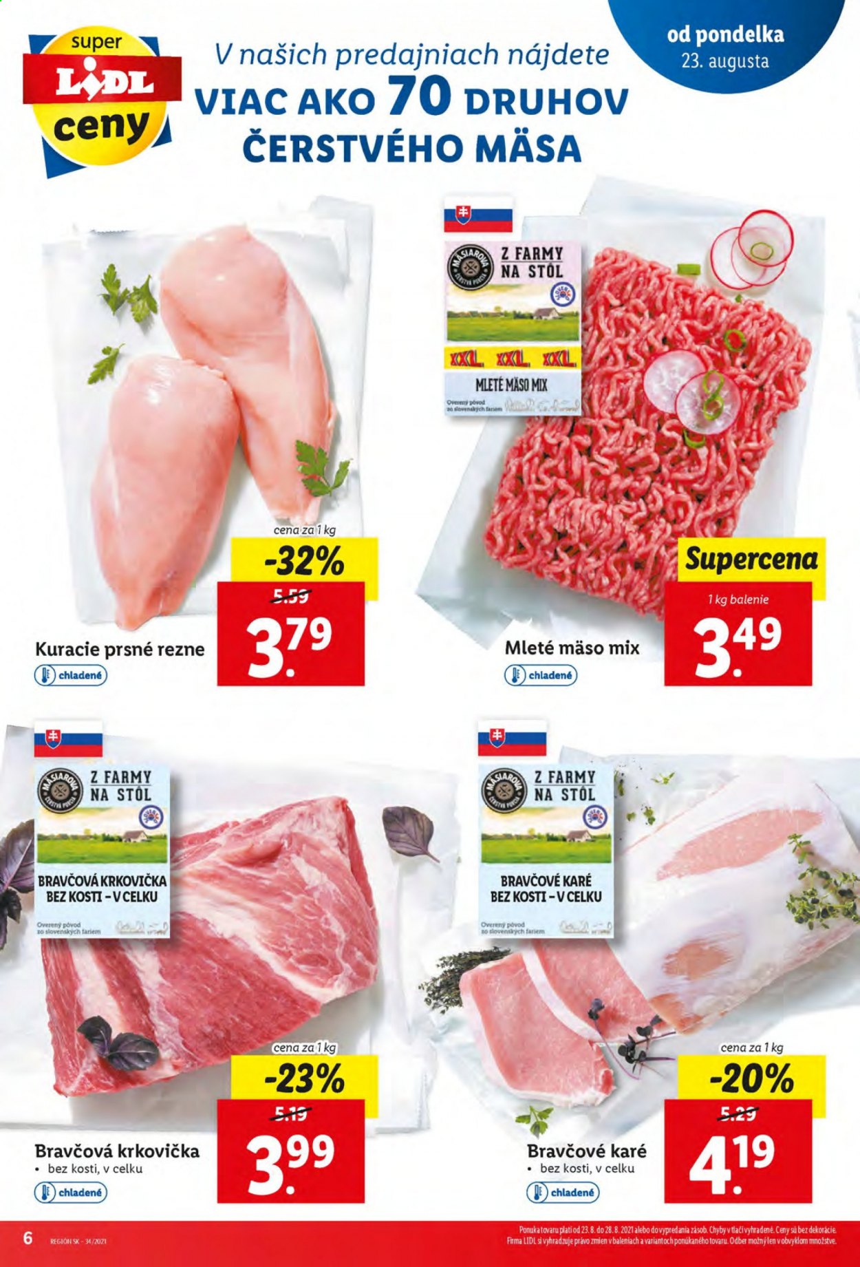 Leták Lidl - 26.8.2021 - 28.8.2021. Strana 6