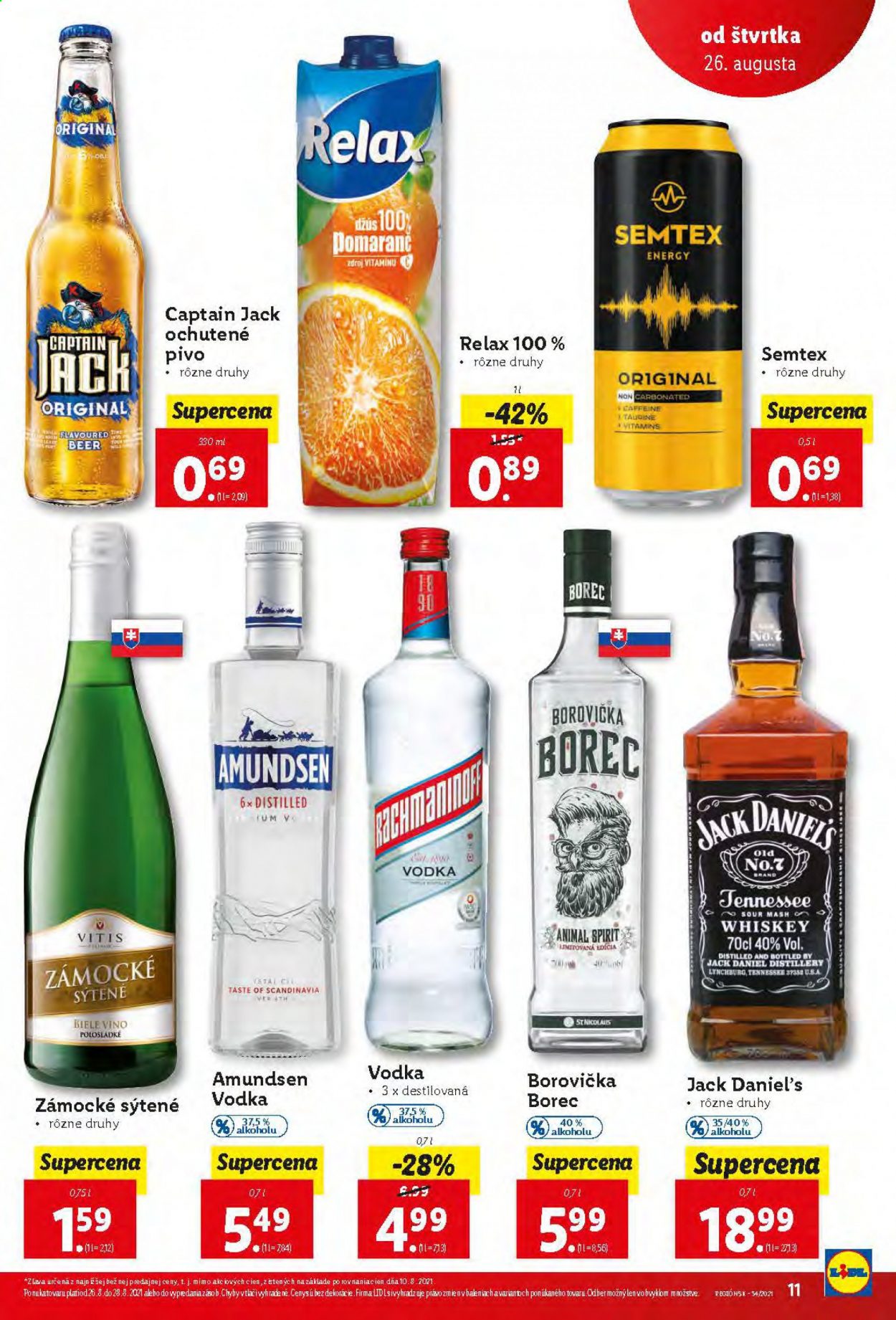 Leták Lidl - 26.8.2021 - 28.8.2021. Strana 11
