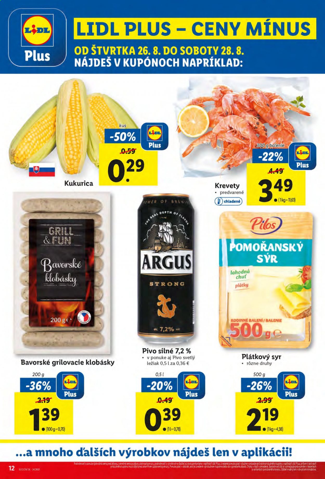 Leták Lidl - 26.8.2021 - 28.8.2021. Strana 12