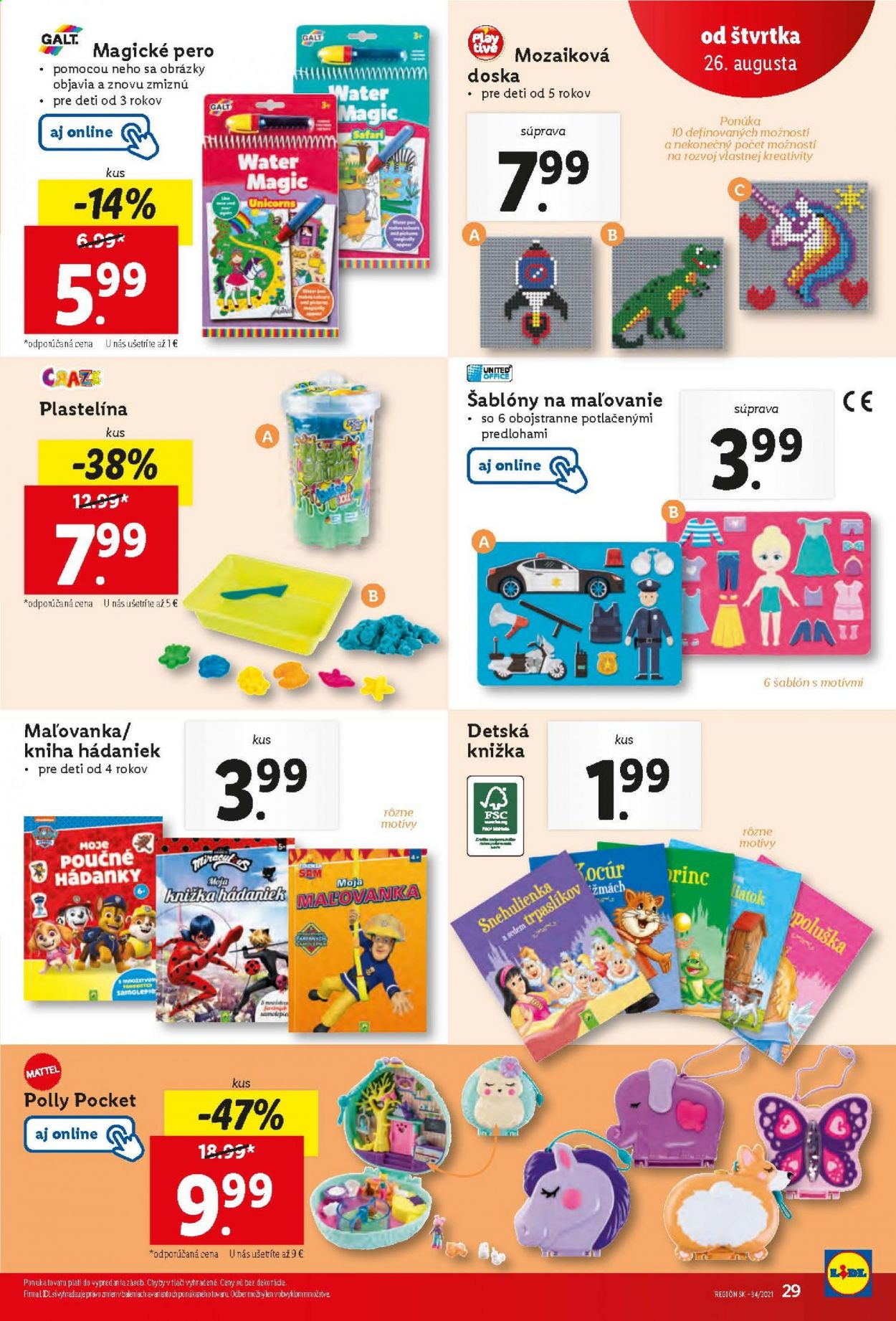 Leták Lidl - 26.8.2021 - 28.8.2021. Strana 29