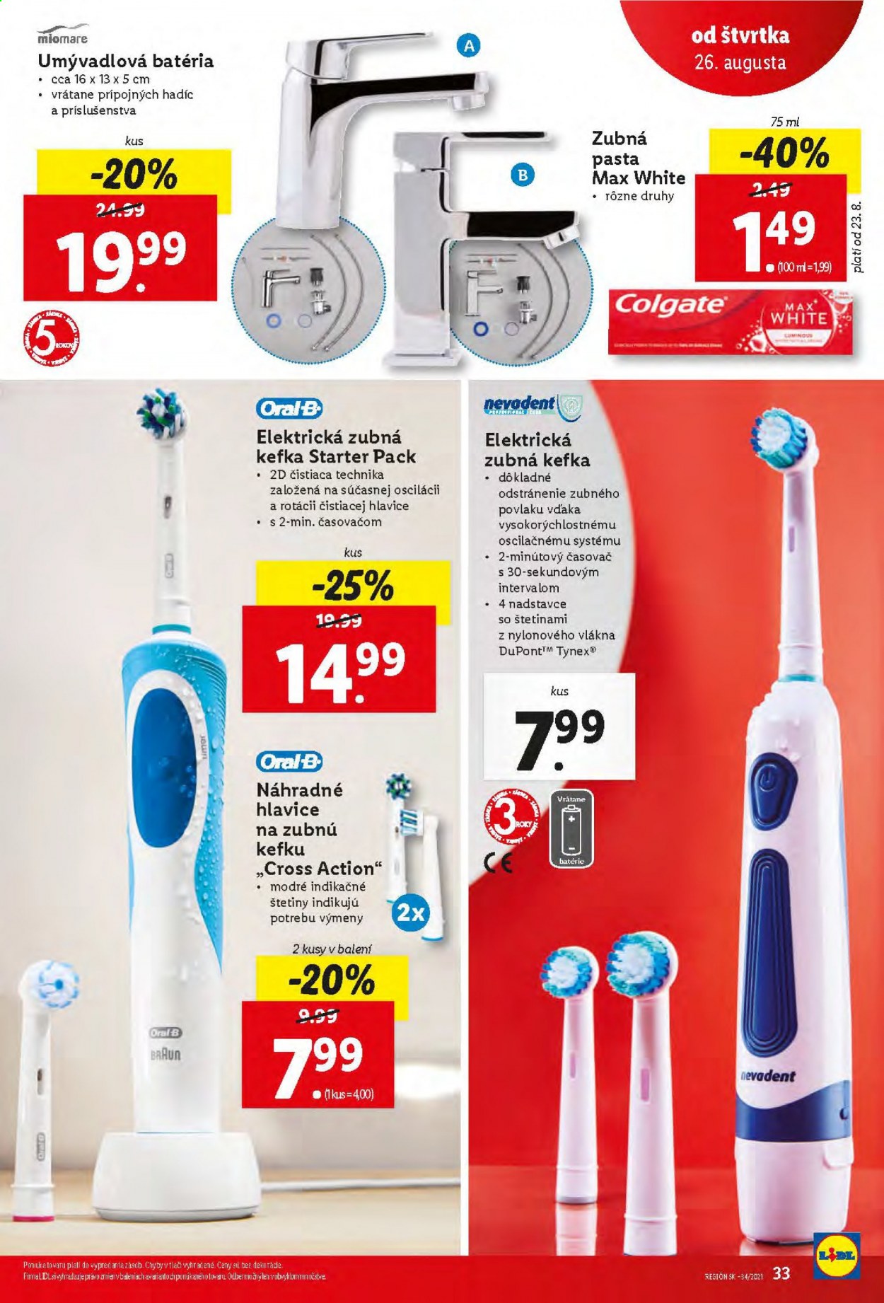 Leták Lidl - 26.8.2021 - 28.8.2021. Strana 33