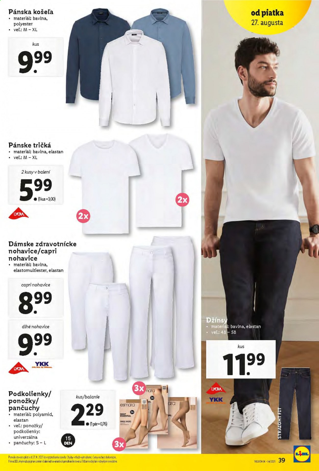 Leták Lidl - 26.8.2021 - 28.8.2021. Strana 39