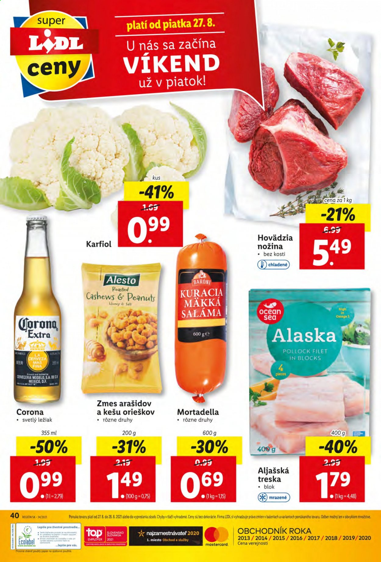 Leták Lidl - 26.8.2021 - 28.8.2021. Strana 40