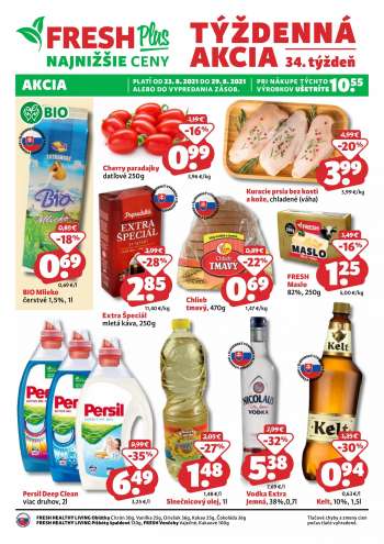 Leták FRESH - 23.8.2021 - 29.8.2021.