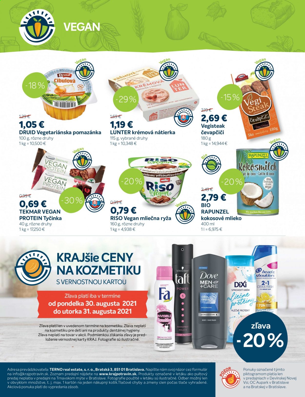 Leták Kraj - 26.8.2021 - 31.8.2021. Strana 8