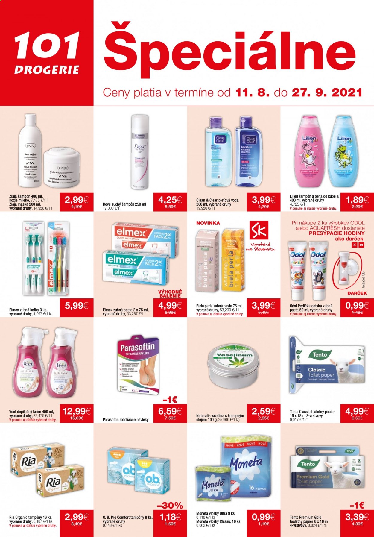 Leták 101 Drogerie - 25.8.2021 - 15.9.2021. Strana 8