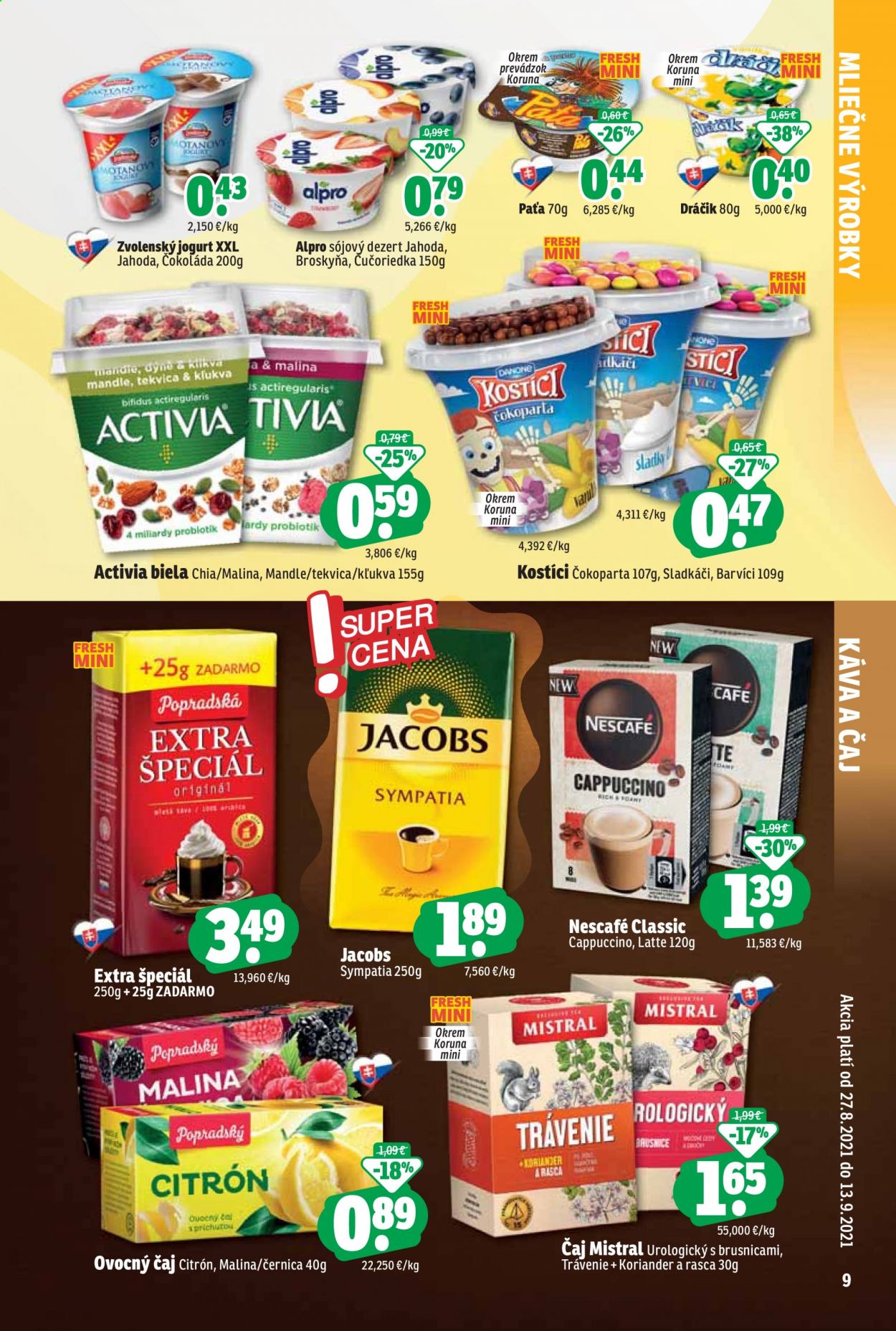 Leták FRESH - 27.8.2021 - 13.9.2021. Strana 9