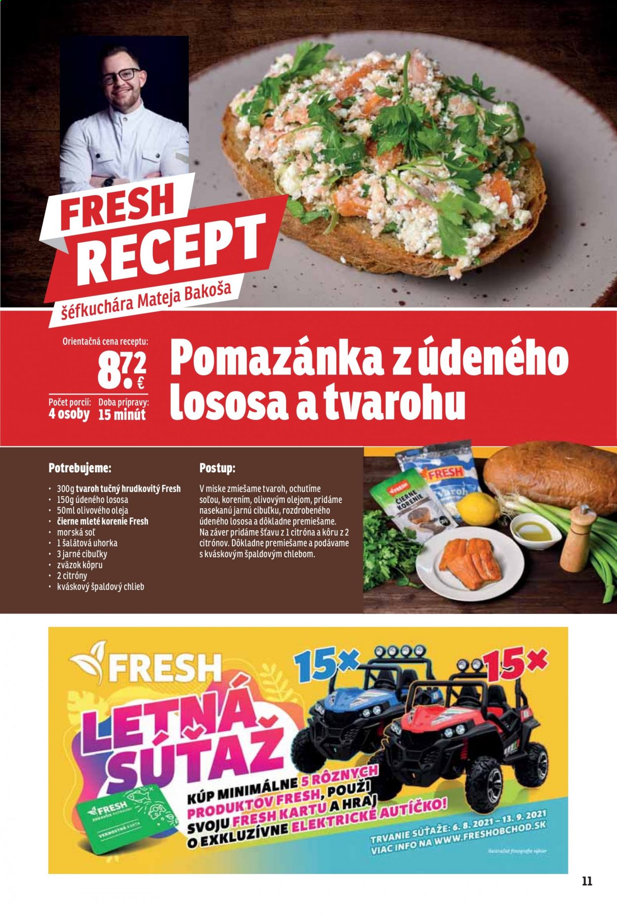 Leták FRESH - 27.8.2021 - 13.9.2021. Strana 11