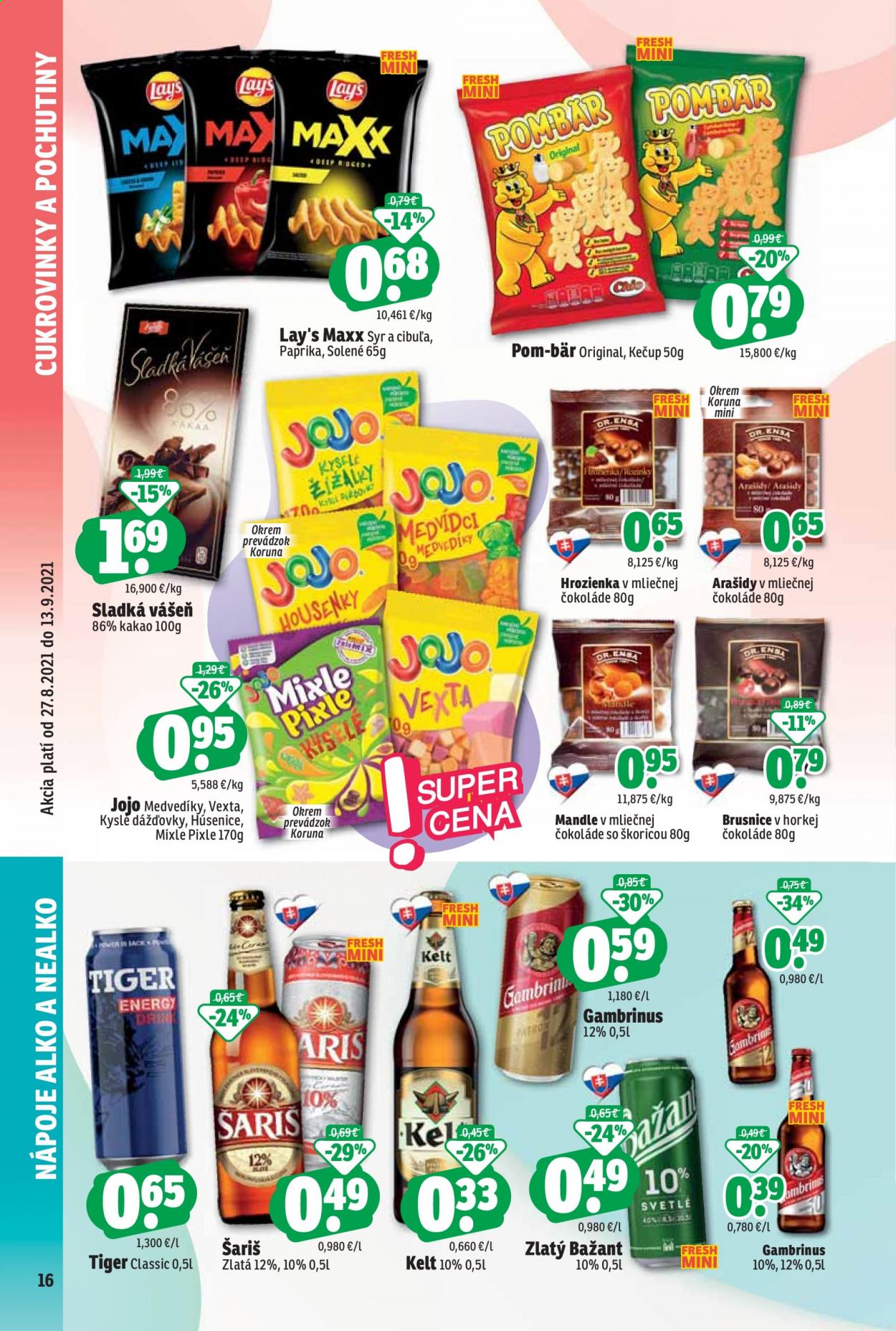 Leták FRESH - 27.8.2021 - 13.9.2021. Strana 16