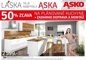 Leták Asko Nábytok - 26.8.2021 - 8.9.2021.