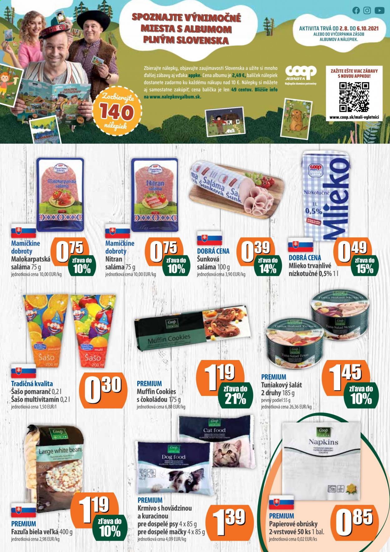 Leták COOP Jednota - 26.8.2021 - 1.9.2021. Strana 11