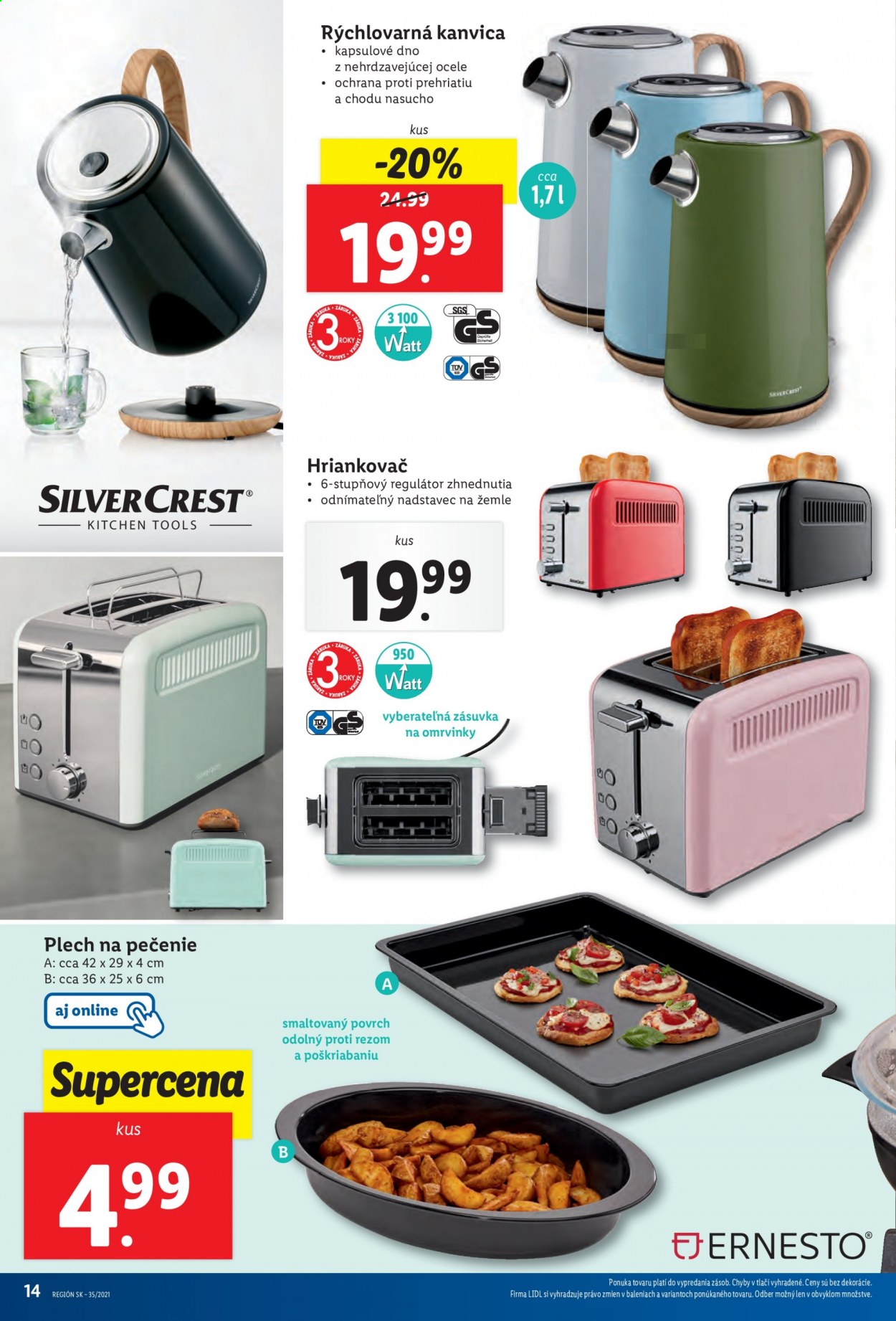 Leták Lidl - 30.8.2021 - 5.9.2021. Strana 14