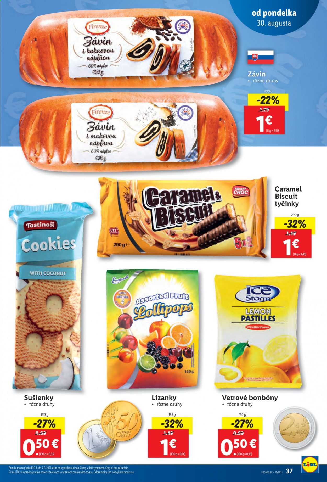 Leták Lidl - 30.8.2021 - 5.9.2021. Strana 35