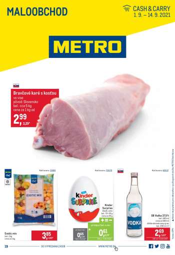 Leták Metro - 1.9.2021 - 14.9.2021.