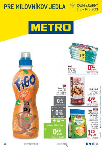 Leták Metro - 1.9.2021 - 14.9.2021.