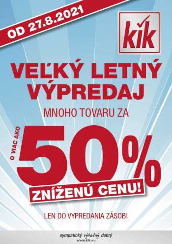 Leták kik.