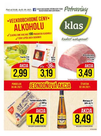 Leták Klas - 30.8.2021 - 5.9.2021.