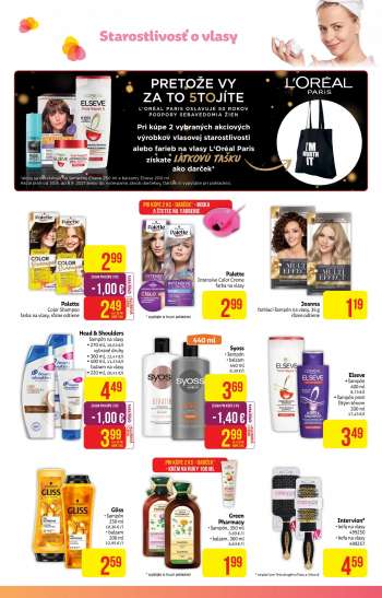 thumbnail - Gliss • šampón 250 ml 10,36 € / l • balzam 200 ml 12,95 € / l