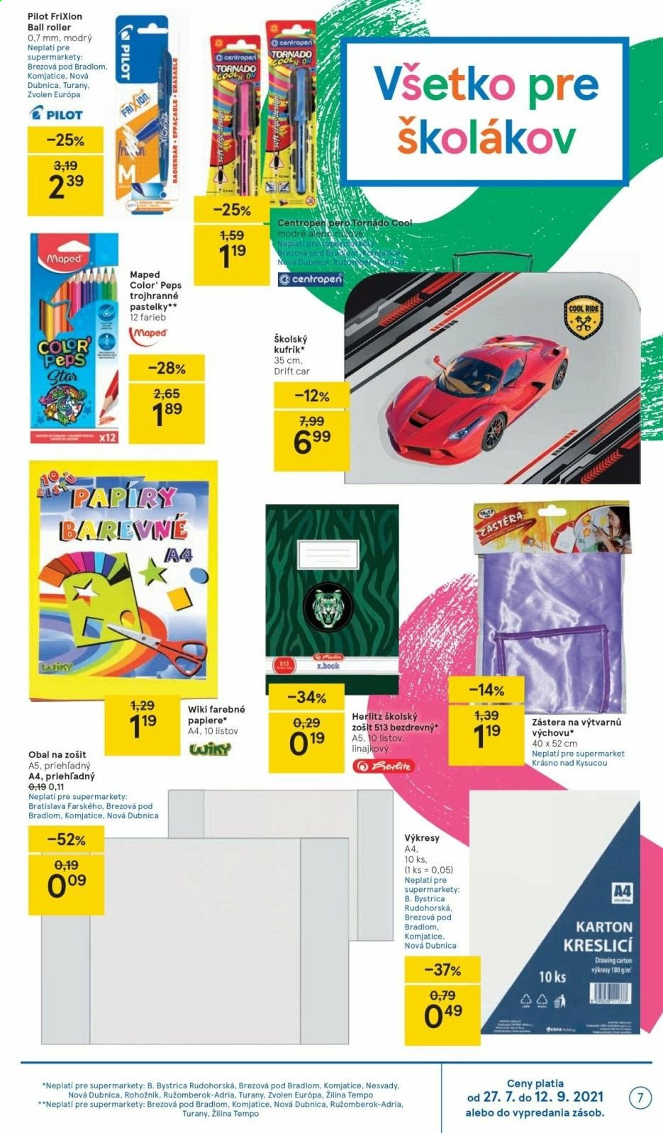 Leták TESCO supermarket - 31.8.2021 - 7.9.2021. Strana 7