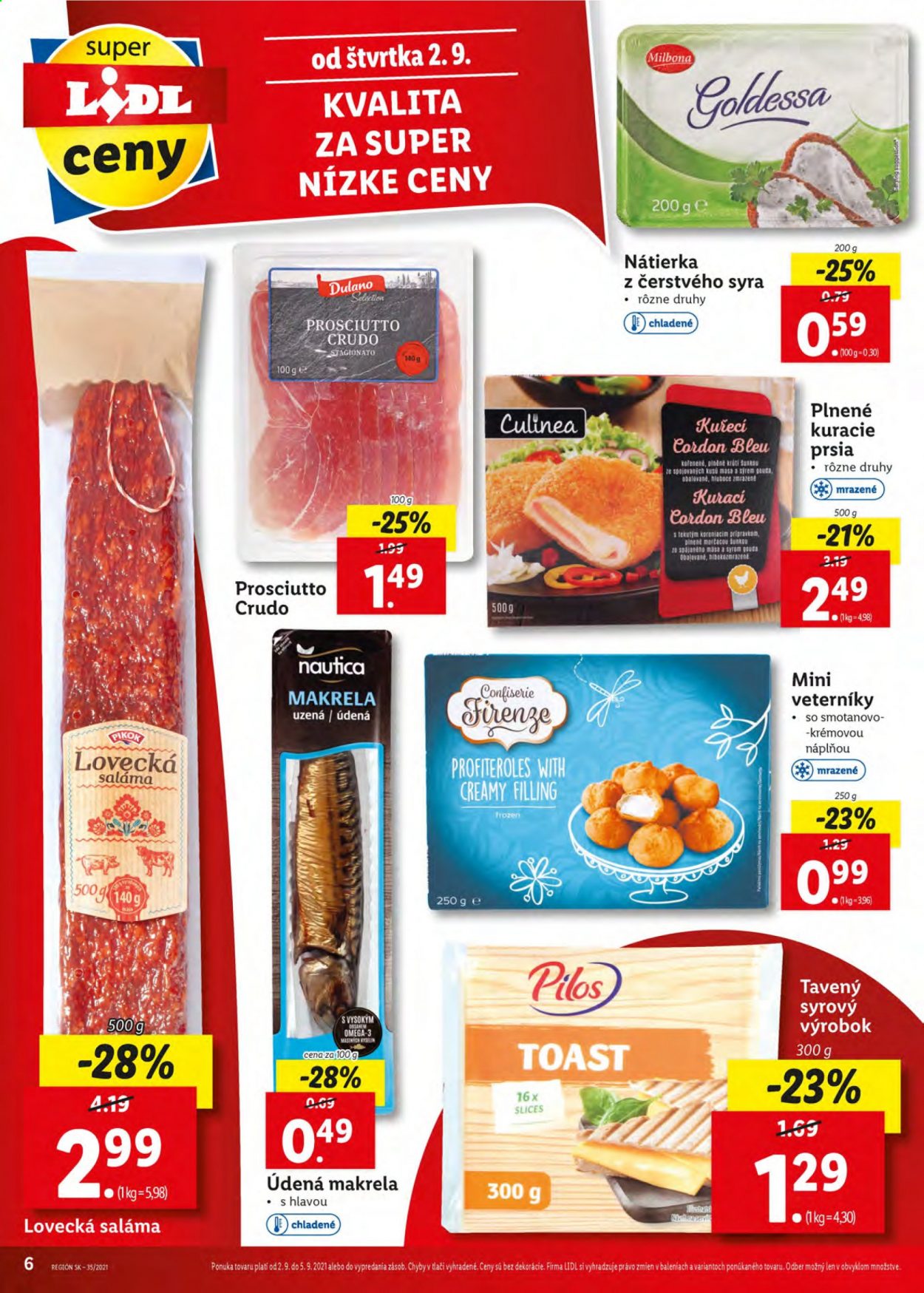 Leták Lidl - 2.9.2021 - 5.9.2021. Strana 6
