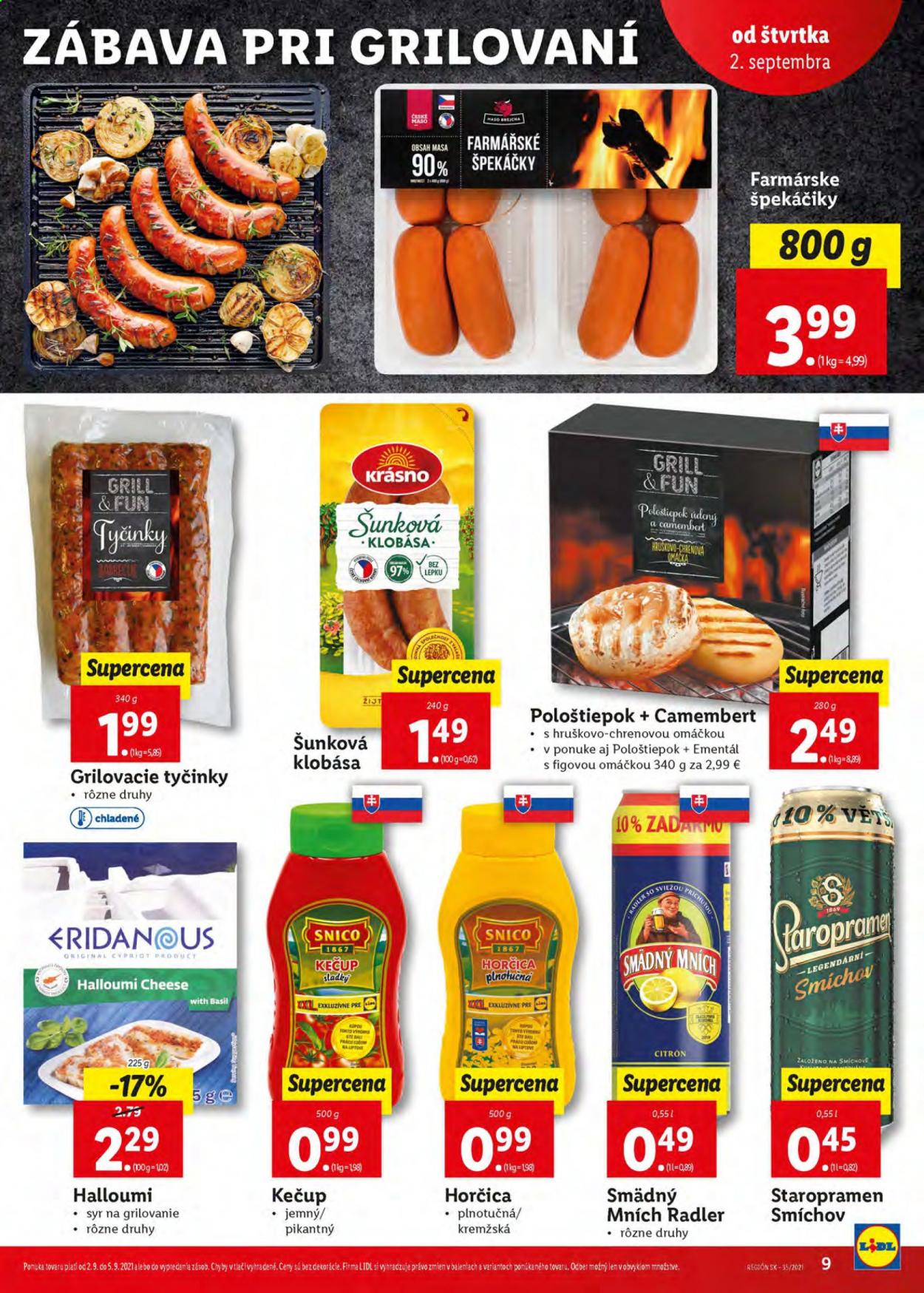 Leták Lidl - 2.9.2021 - 5.9.2021. Strana 9