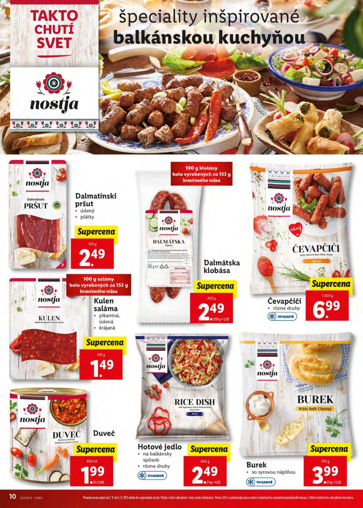 Leták Lidl - 2.9.2021 - 5.9.2021. Strana 10