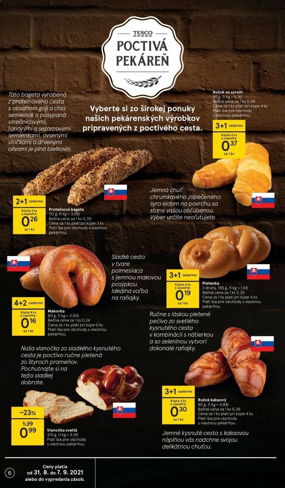 Leták TESCO - 31.8.2021 - 7.9.2021. Strana 6