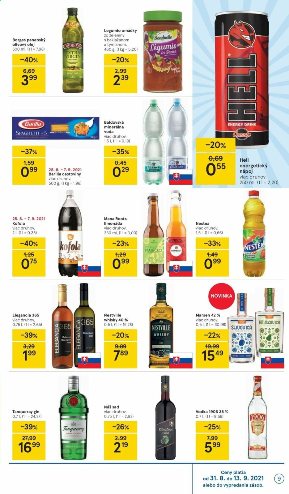 Leták TESCO - 31.8.2021 - 7.9.2021. Strana 9