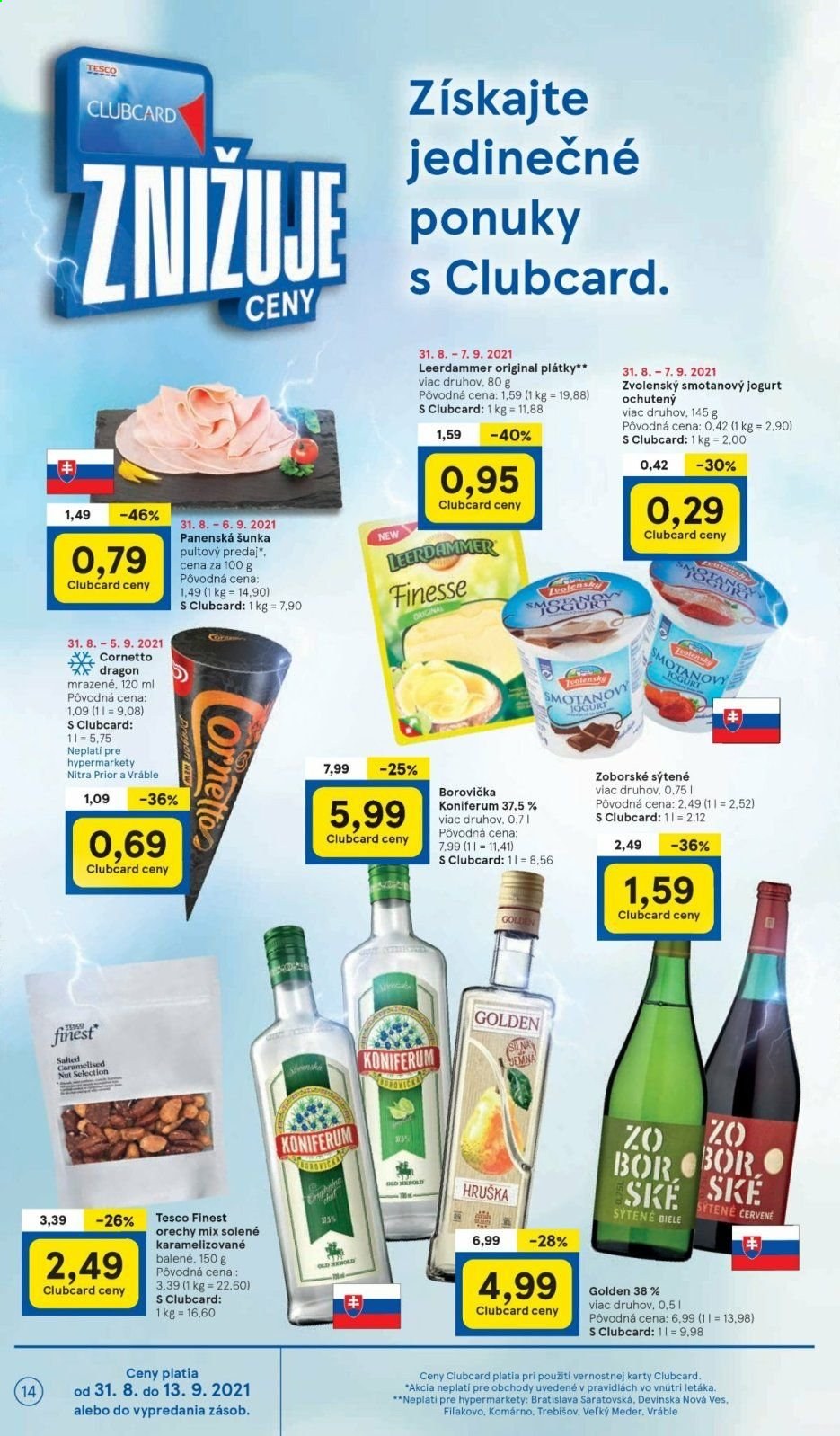Leták TESCO - 31.8.2021 - 7.9.2021. Strana 14