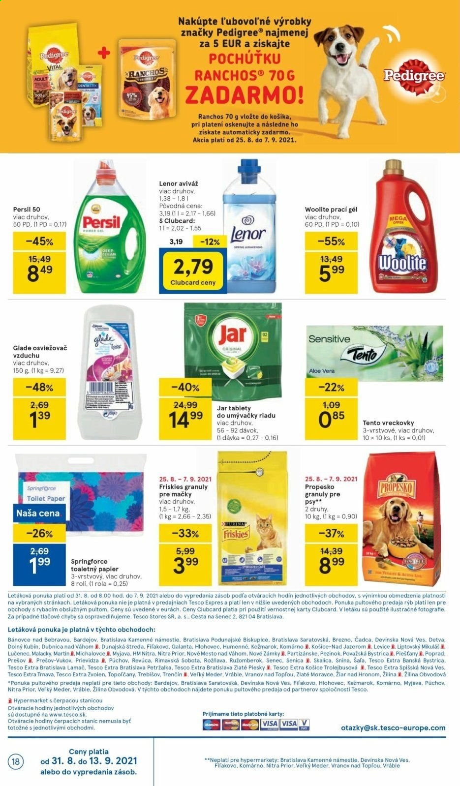 Leták TESCO - 31.8.2021 - 7.9.2021. Strana 18
