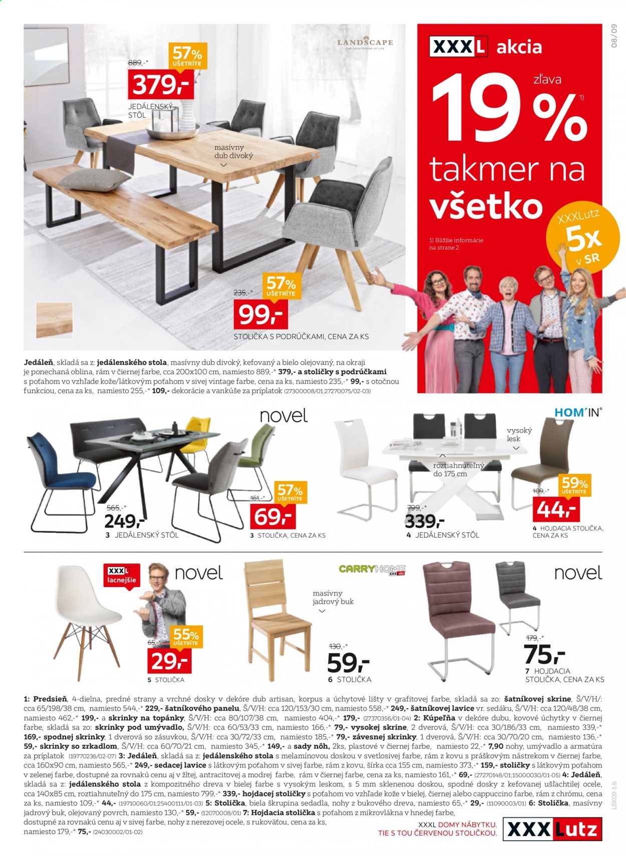 Leták XXXLutz - 30.8.2021 - 12.9.2021. Strana 9